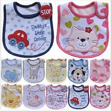 Hzirip детские нагрудники с милым рисунком одежда для малышей Водонепроницаемый слюны Полотенца хлопок Fit 0-3 лет Детские отрыжка ткани Feeding5