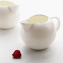 Высший сорт белый керамический чайник для молока креманки креативная сахарница приправа банка приправа горшок контейнер для специй канистра Cruet