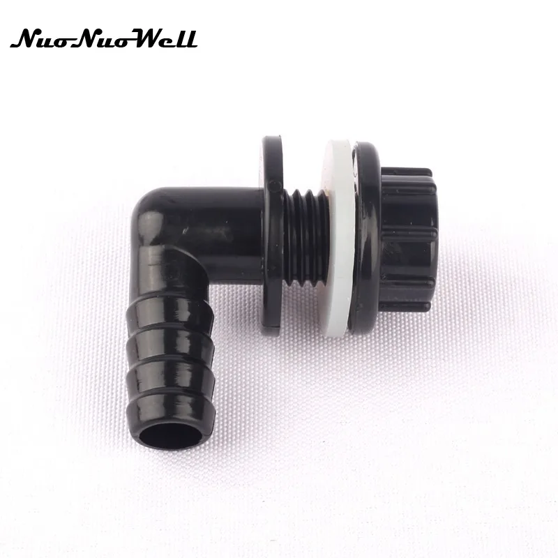 1 шт. пластиковые водостойкие дренажные соединения NuoNuoWell 3/8 &quotдля аквариума