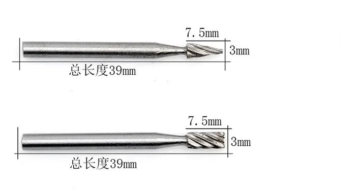 6 шт. dremel роторный инструмент мини сверло набор режущих инструментов для деревообрабатывающий Нож Резьба по дереву набор инструментов