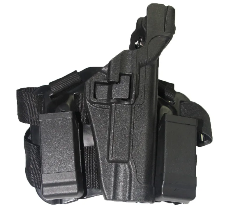 Tactical Airsoft Shoot Colt 1911 Holsters Level 3 Leg Gun Holster Airsoft Paintball W Mag