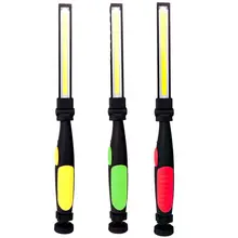 COB светодиодный вращающийся рабочий световая лампа фонарика хвост с магнитом для кемпинга свет 135 градусов вращение средней части