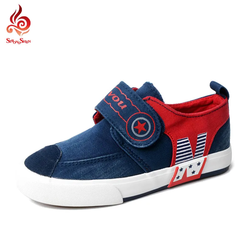 Niños Alpargatas Slip On Zapatos de Los Niños Zapatos de Lona Niños Niñas Carta Impresión Zapatos