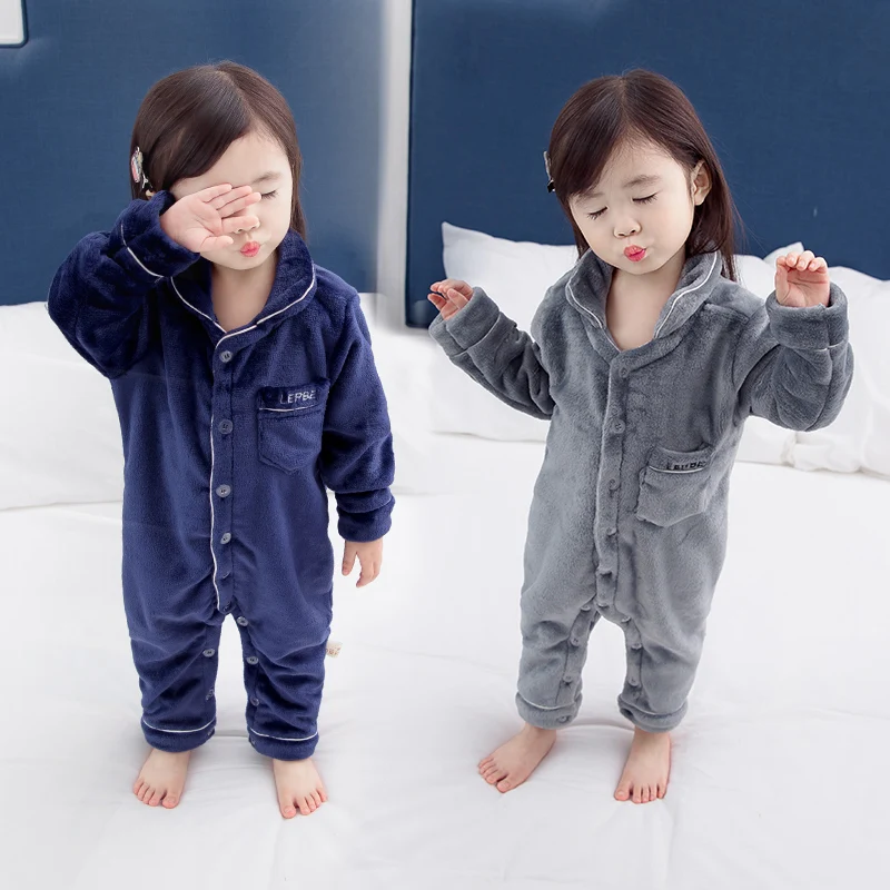 Детский комбинезон для мальчиков и девочек от 1 до 6 лет, костюм для альпинизма детское одеяло фланелевые Комбинезоны для сна для русской домашней службы