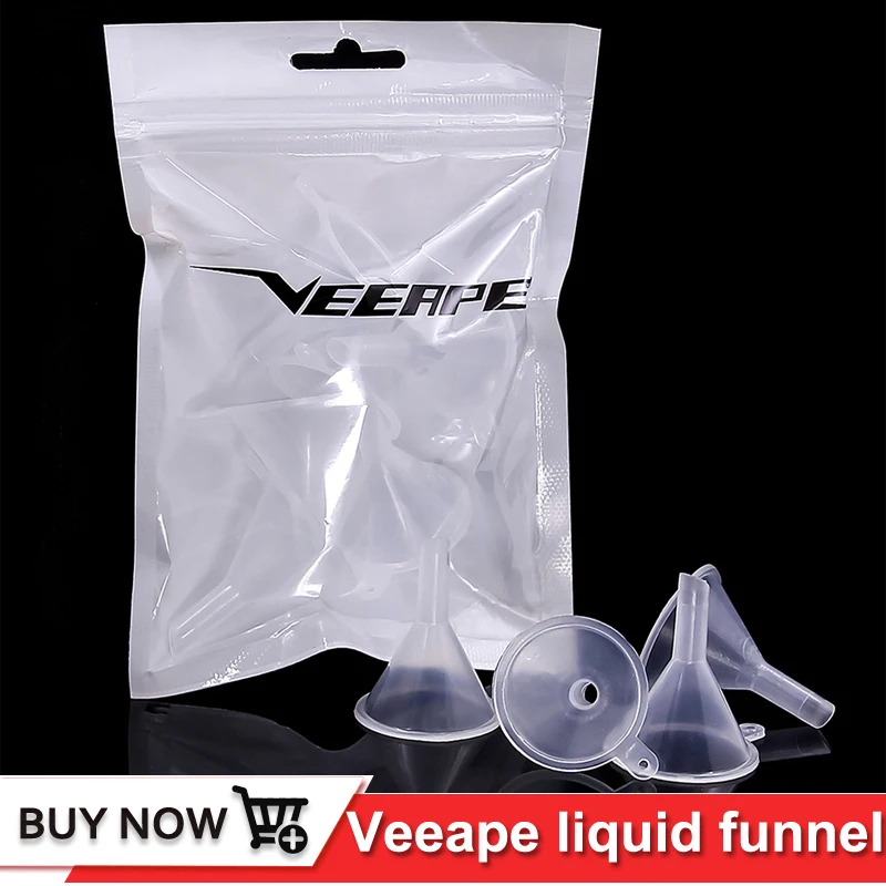 

10PCS Veeape liquid funnel For Perfume Diffuser Bottle Little Mini Oil Funnels Lab Electronic Cigarette Vape tool