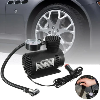 

300 PSI 12V Portable Car Tyre Inflator Air Compressor Electric Pump Inflator Mini Air Compressor Electric Tire Infaltor Pump