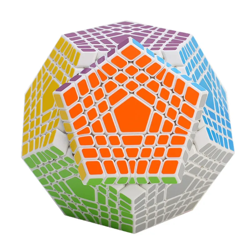 Shengshou 7x7x7 кубик Megaminx 7x7 Wumofang 7x7x7 Кубик Рубика для профессионалов куб додекаэдра Твист головоломки обучающие игрушки кубик рубика