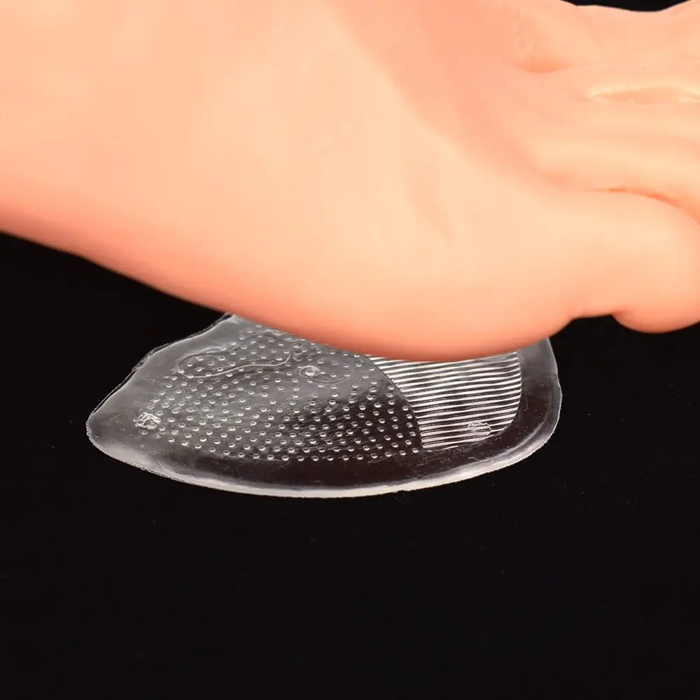 

gootrades 1 Pair Elastic Gel Forefoot Silicone Shoe Pad Foot Support Cushions Sore Pain Insole Forefoot pad Hot Sale
