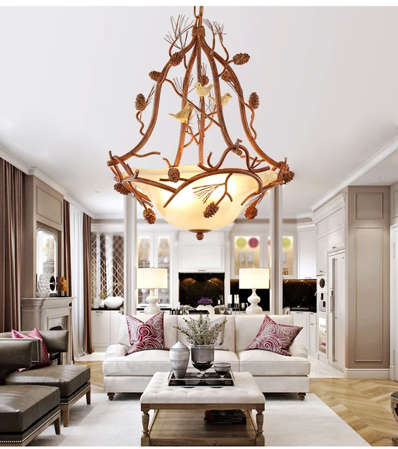 Europa soort droplight landelijke zitkamer hanger lampen ijzer art ... Europa soort droplight landelijke zitkamer hanger lampen ijzer art ...