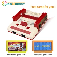 New Video Game Console To TV With Wireless Gamepad Controller HD TV Out For 8 bit Family TV game with free two game cards