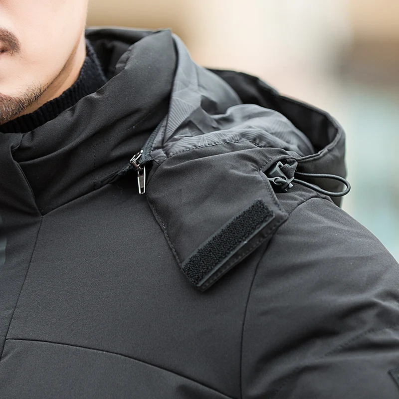 Новинка размера плюс 8XL 7XL 6XL модная мужская одежда высокого качества Повседневная ветрозащитная зимняя теплая куртка и пальто для мужчин парка