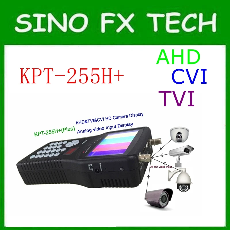 DVB S2 цифровой HD спутниковый Finder метр KPT 255H + 4 3 дюймов TFT ЖК дисплей показывать