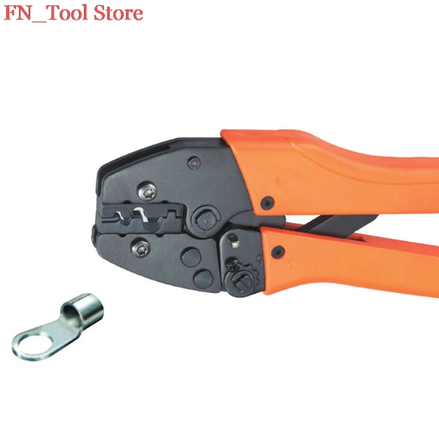 

FASEN VH5-101 0.5-1.0,1.5-2.5,4.0-6.0,10mm2 Ratchet crimping plier AWG20-7 Dedicated cable connector crimping tool