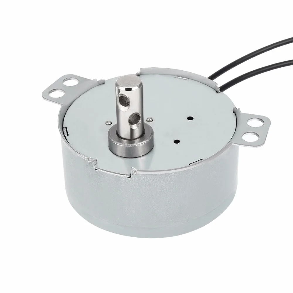 

UXCELL 110V 50/60Hz 35RPM CW AC Synchronous Motor Turntable Gear Box for Microwave Oven Silver Tone