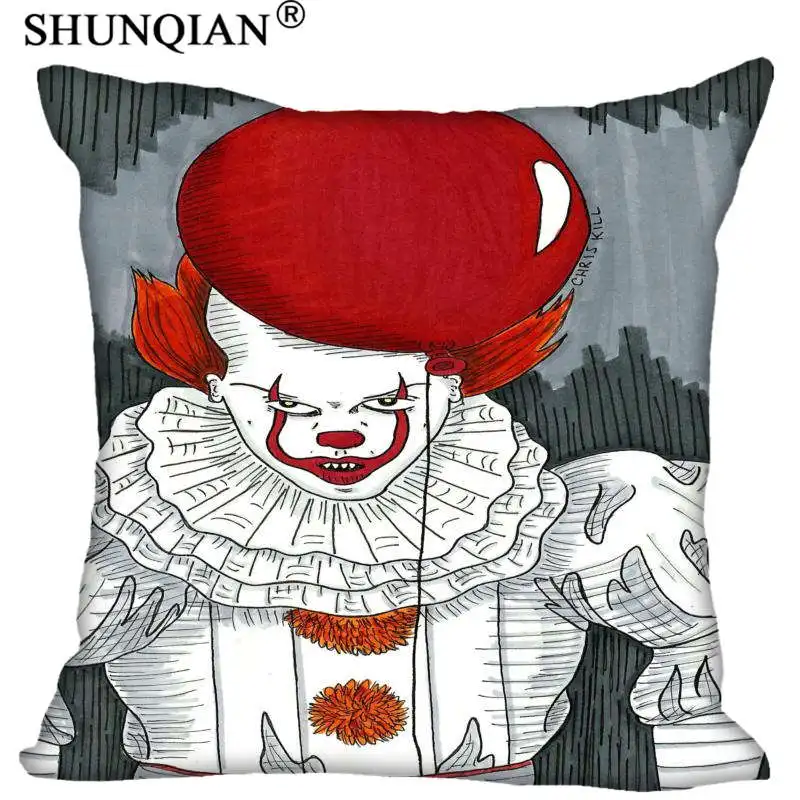 Новое поступление pennywise fan art чехол для подушки на молнии s на заказ Чехол для подушки большого размера на заказ Ваш образ подарок - Цвет: Pillowcase