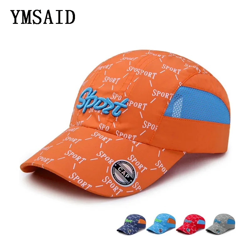 

Summer Children High Quality Cool Letter Cap For Kids Boys Girls SPORT Embroidery Mesh Casquette Bone Gorras Casquette 48-55cm
