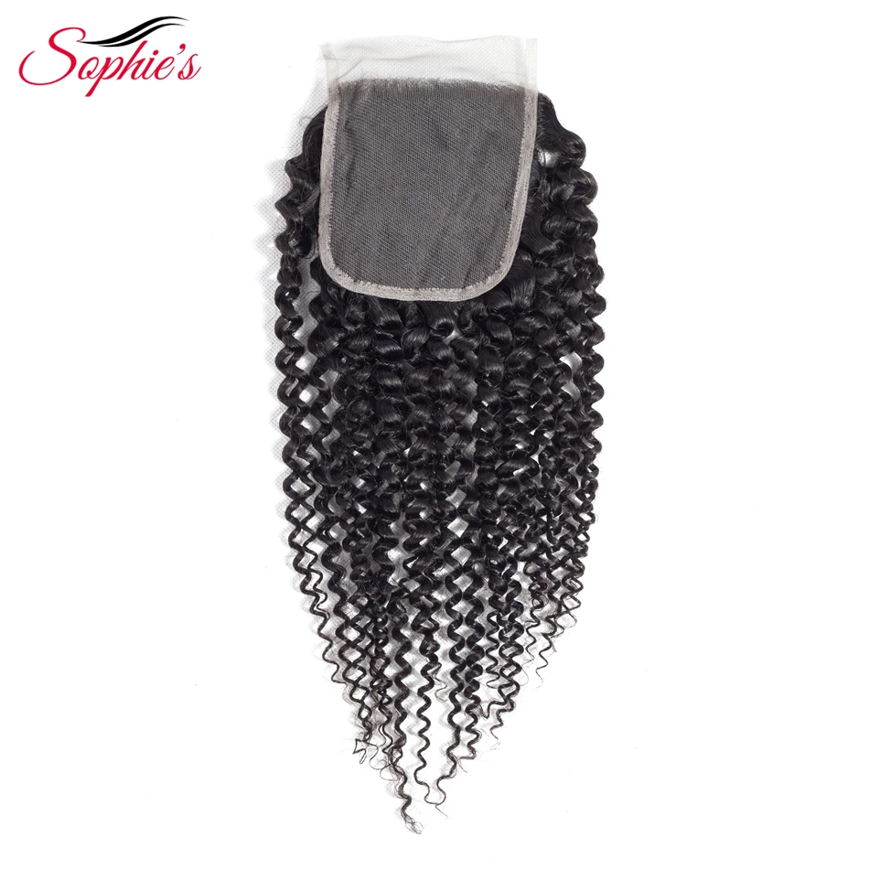 Sophie's Kinky Curly Bundles With Closure Human Hair Bundles With Closure Brazilian Hair Weave Bundles With Closure Non Remy Sophie's Kinky Curly Bundles With Closure Human Hair Bundles With Closure Brazilian Hair Weave Bundles With Closure Non Remy