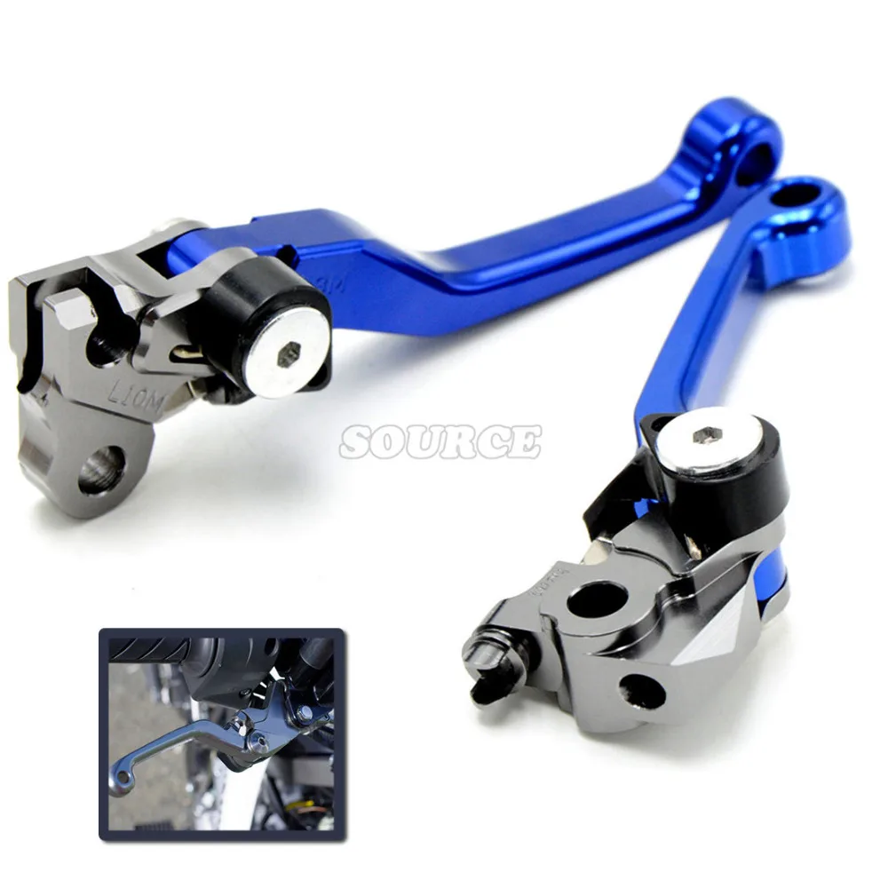 CNC Pivot Clutch Brake Levers For Suzuki DRZ400S DRZ400SM DRZ400 00 15