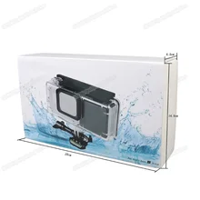 External Side Power Supply for Hero 5 Action Camera#Shockproof Frame + 2300mAh#High Quality