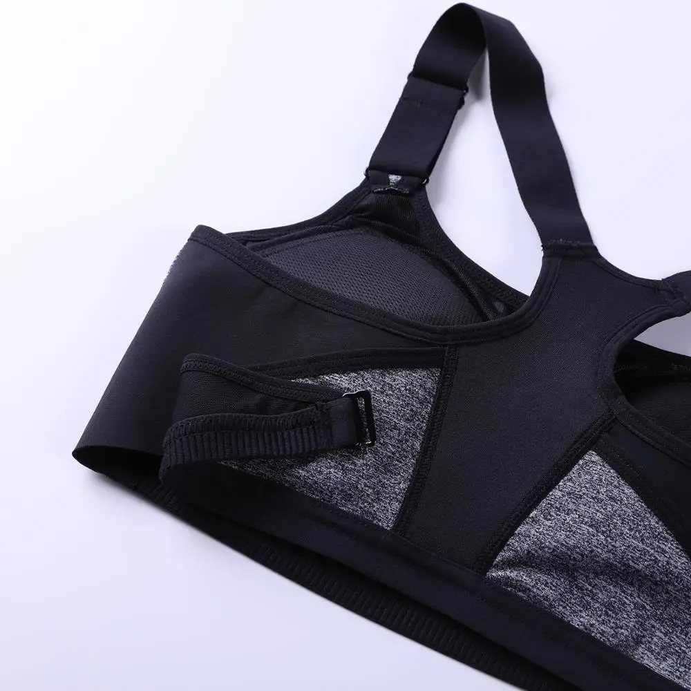 Women's Full Coverage Wirefree Padded Racerback High Impact Sports Bra