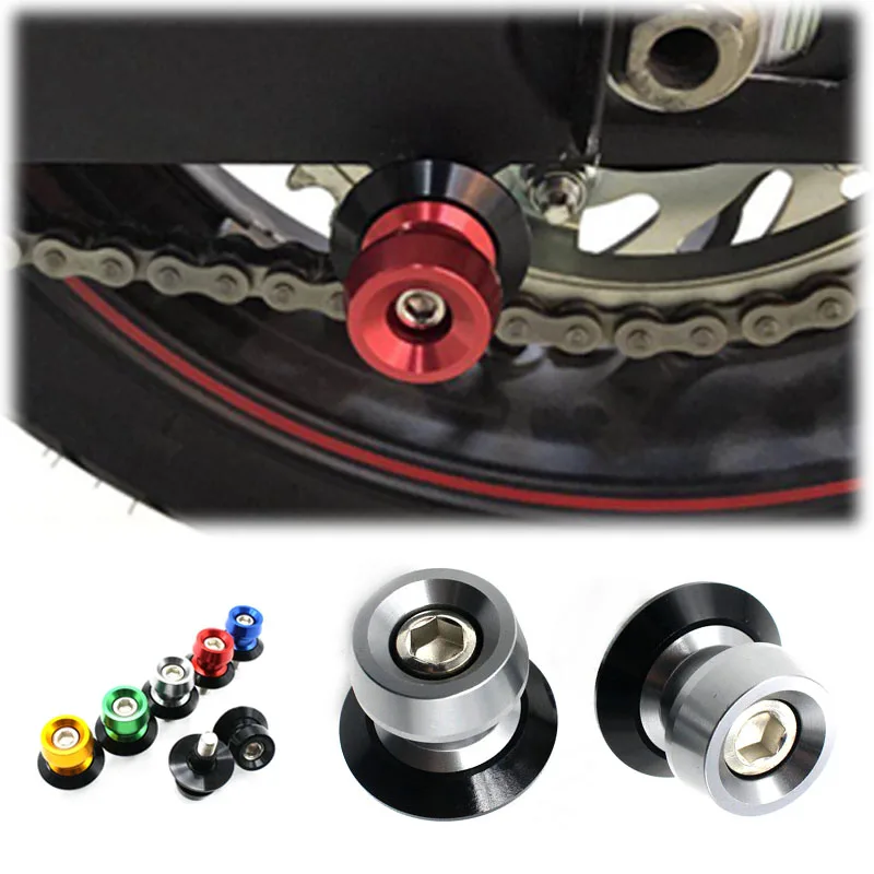 

Motorcycle Accessories For Honda Swingarm Spools Slider 8mm Stand Screws FJS400 FJS600 CB750 CB1000 CB1300 X4 CB 750 1000 1300