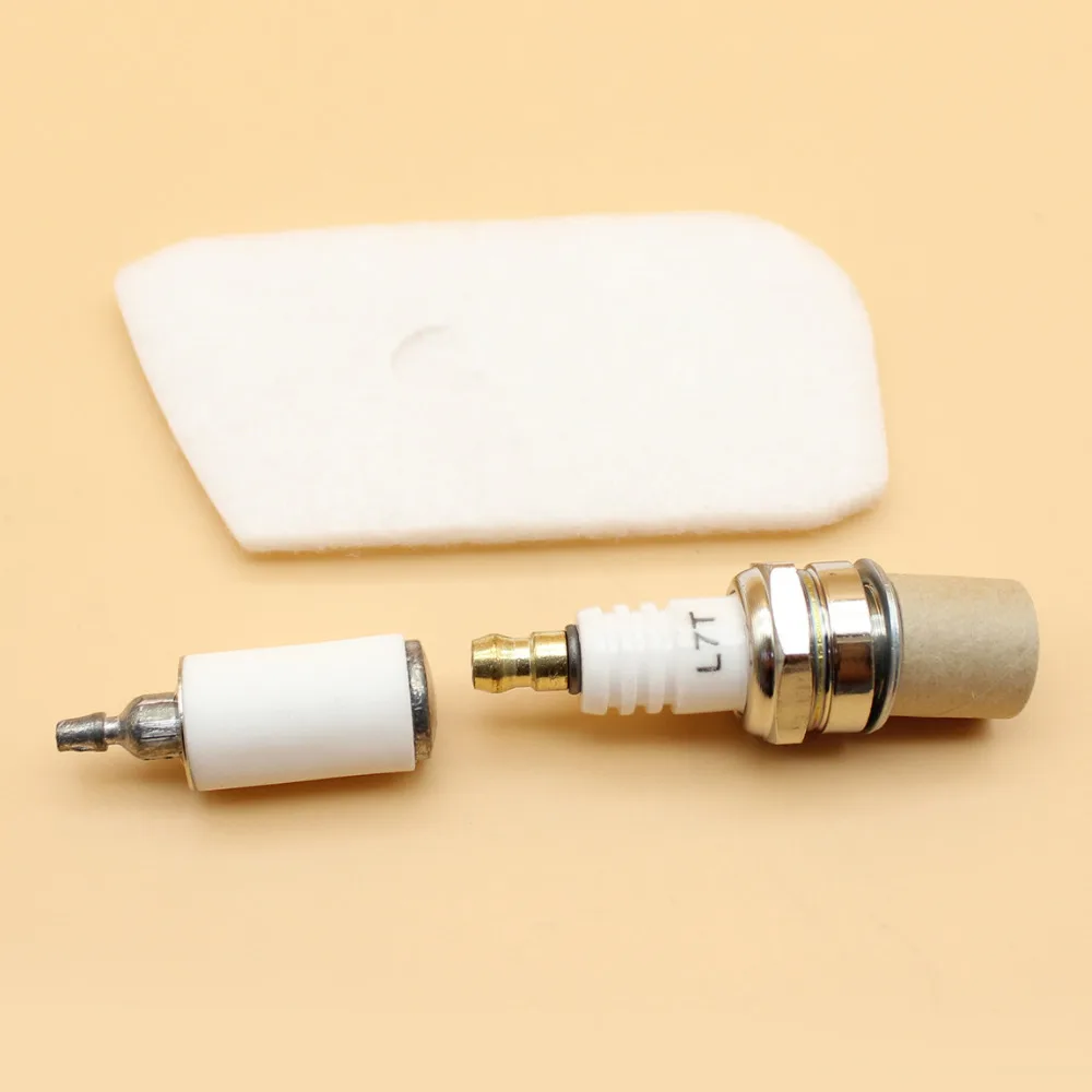 

Air Filter Fuel Filter Spark Plug Kit Fit HUSQVARNA 128C 128L 128LDX 128DJX 125C 125L 124C 124L String Trimmer Strimmer