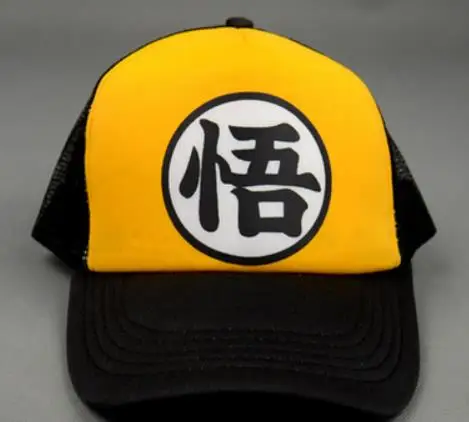 Аниме Дракон Болл Snapback cap s Son Goku Мастер Роши крутая шляпа для взрослых регулируемая бейсболка Bboy шапки хип-хоп для мужчин и женщин - Цвет: Type B