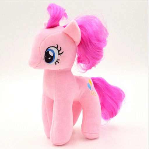 19 см cuteHorse плюшевые куклы для Пони единорог лошадь игрушки детей день рождения