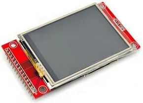 

2.4 inch SPI TFT LCD Color Screen Module with Touch Panel ILI9341 Drive IC 240(RGB)*320 5V 3.3V