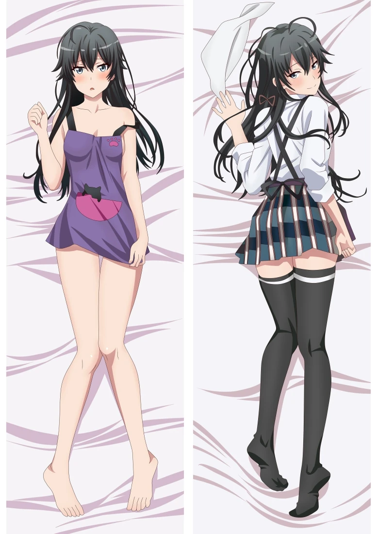 MMF яхари руда no seishun lovecome wa machigatteiru аниме персонажи yuigahama yui наволочка yukinoshita yukino