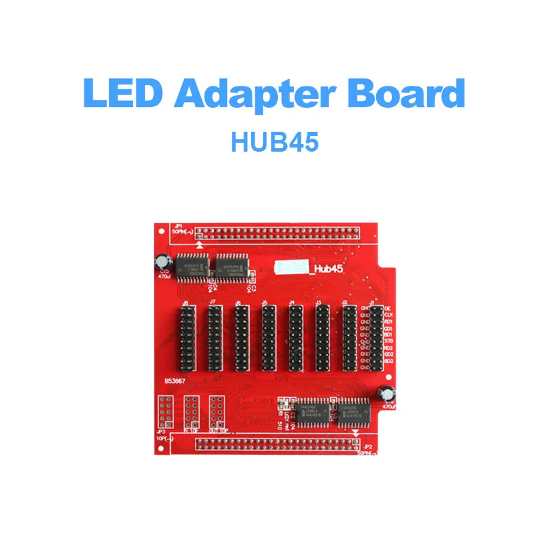 

HUB45 adapter board in single for led display module adapter converter board module adapters plate