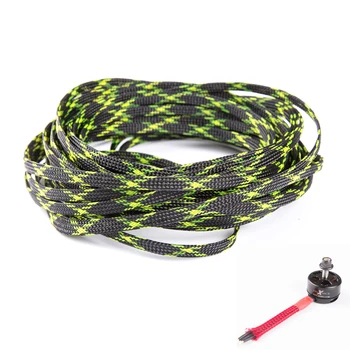 

10 Meters Snakeskin Network 6MM Protective Wire Mesh Nylon Aseismic ESC Safety Net for FPV Racing Drones Accessories