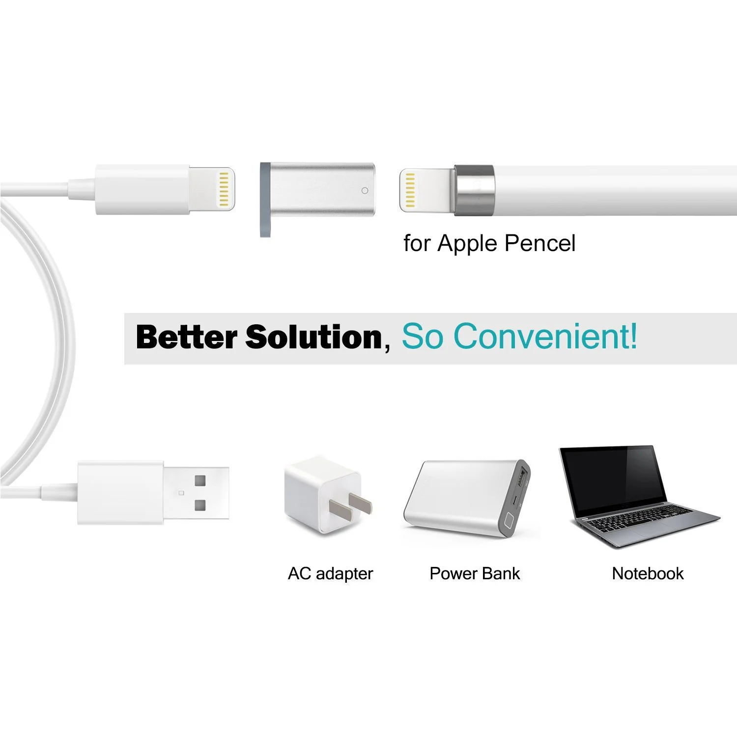 Зарядное устройство адаптер конвертер для Lightning Женский к USB мужской удлинитель Зарядный Разъем для Apple iPad Pro Карандаш