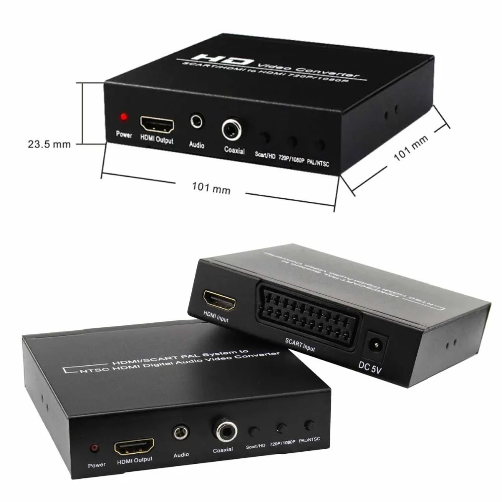 SCART HDMI to HDMI Converter Digital High Definition Video Konverter SPDIF Full HD 1080P For HDTV HD XBox Upscaler AV PAL NTSC SCART HDMI to HDMI Converter Digital High Definition Video Konverter SPDIF Full HD 1080P For HDTV HD XBox Upscaler AV PAL NTSC