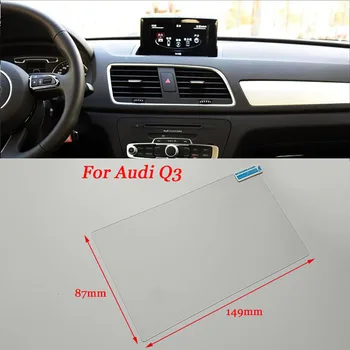 

GPS Navigation LCD Screen Tempered Steel Protective Film Sticker For Audi Q3