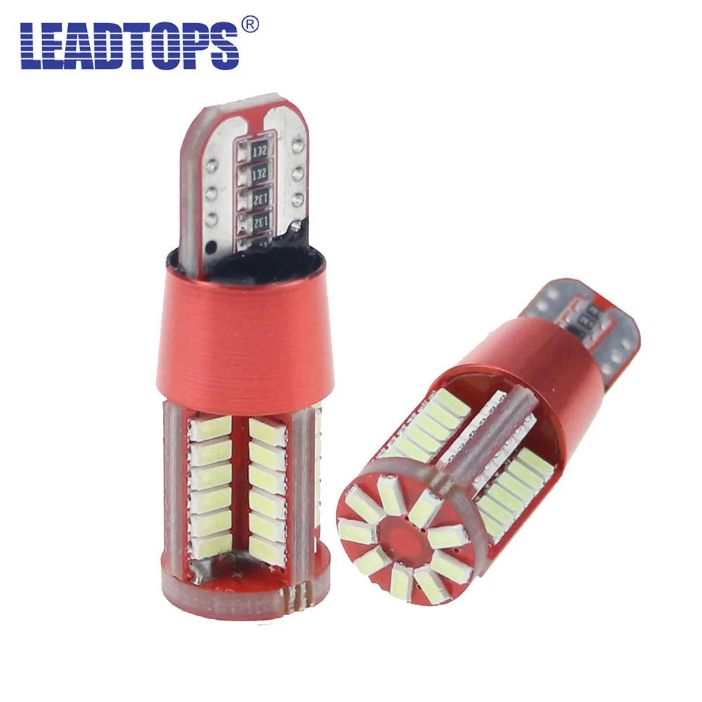 

LEADTOPS 2pcs T10 W5W/194 Car Led Brake lamp Clearance Lamps Reverse Bumbs DC 12v CJ