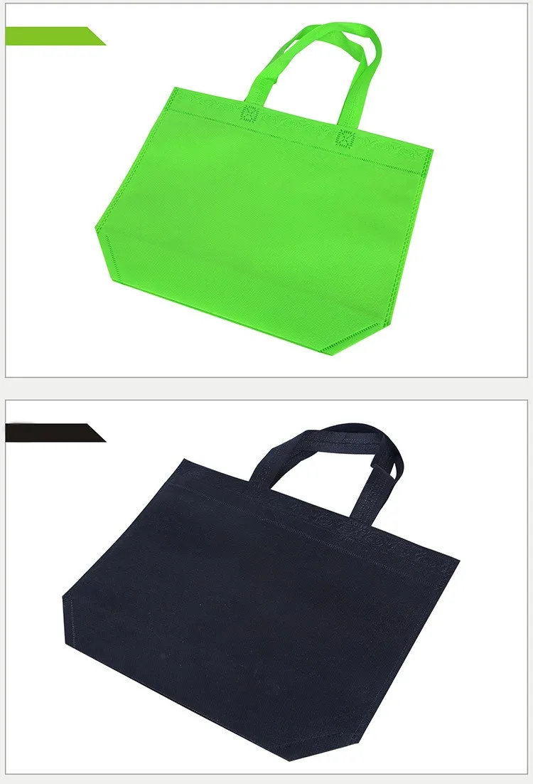 20 pieces Non Woven Bag Shopping Bags Eco Promotional Recyle Bag Tote Bags Custom Make Printed Logo