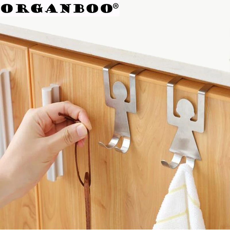 ORGANBOO 2 шт./компл. крюк для задней двери с мультипликационным принтом креативная