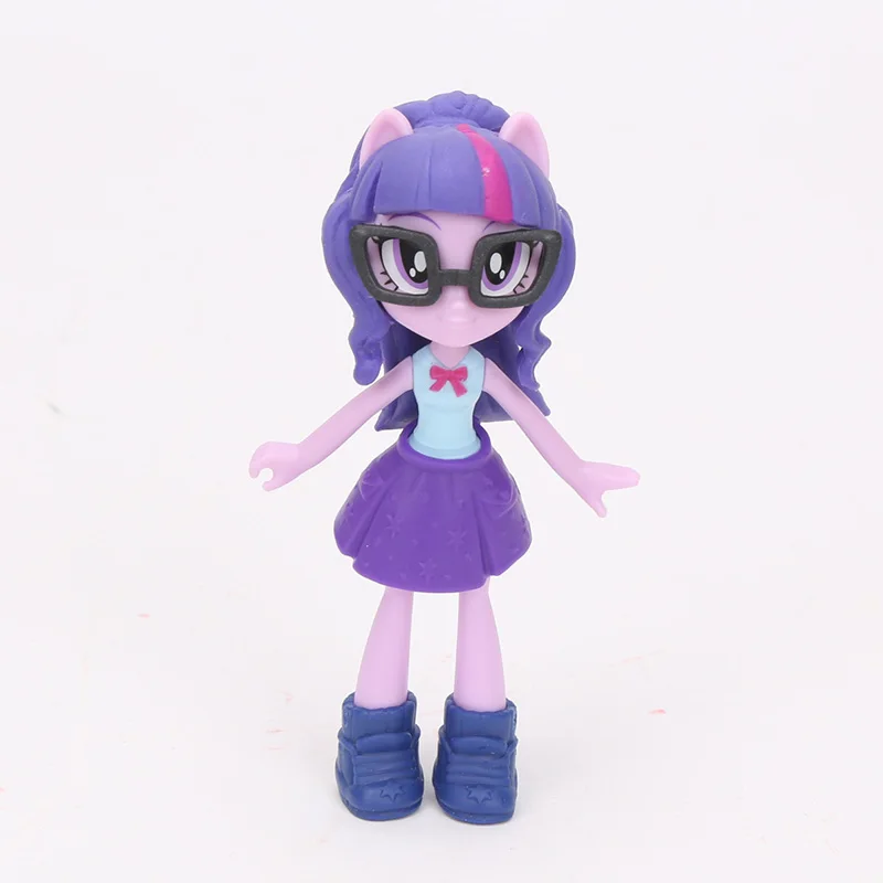 9 см игрушки My Little Pony Equestria Girls с Сумеречной искоркой игровой набор серии юбкой