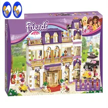 A Toy A Dream BELA 10547 Girl Series Heart Lake City Hotel Girl Friends Building Blocks
