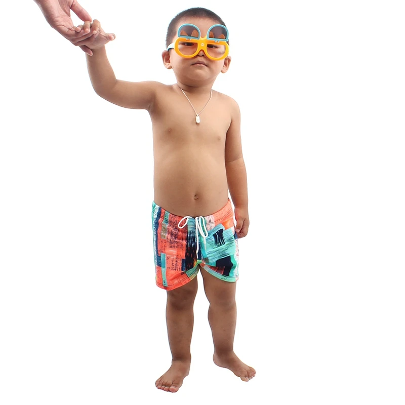 Aisbugur/пляжная одежда для мальчиков; детский купальный костюм для мальчика-подростка; детский купальник с завязками на талии; милые купальные костюмы для малышей