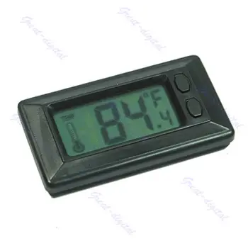 

New Car Vehicle Digital LCD Thermometer Temperature Meter Celsius Fahrenheit