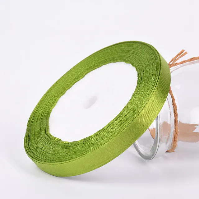 25Yards/Roll Grosgrain Satin Ribbons for Wedding Christmas Party Decorations DIY Bow Craft Ribbons Card Gifts Wrapping Supplies 9