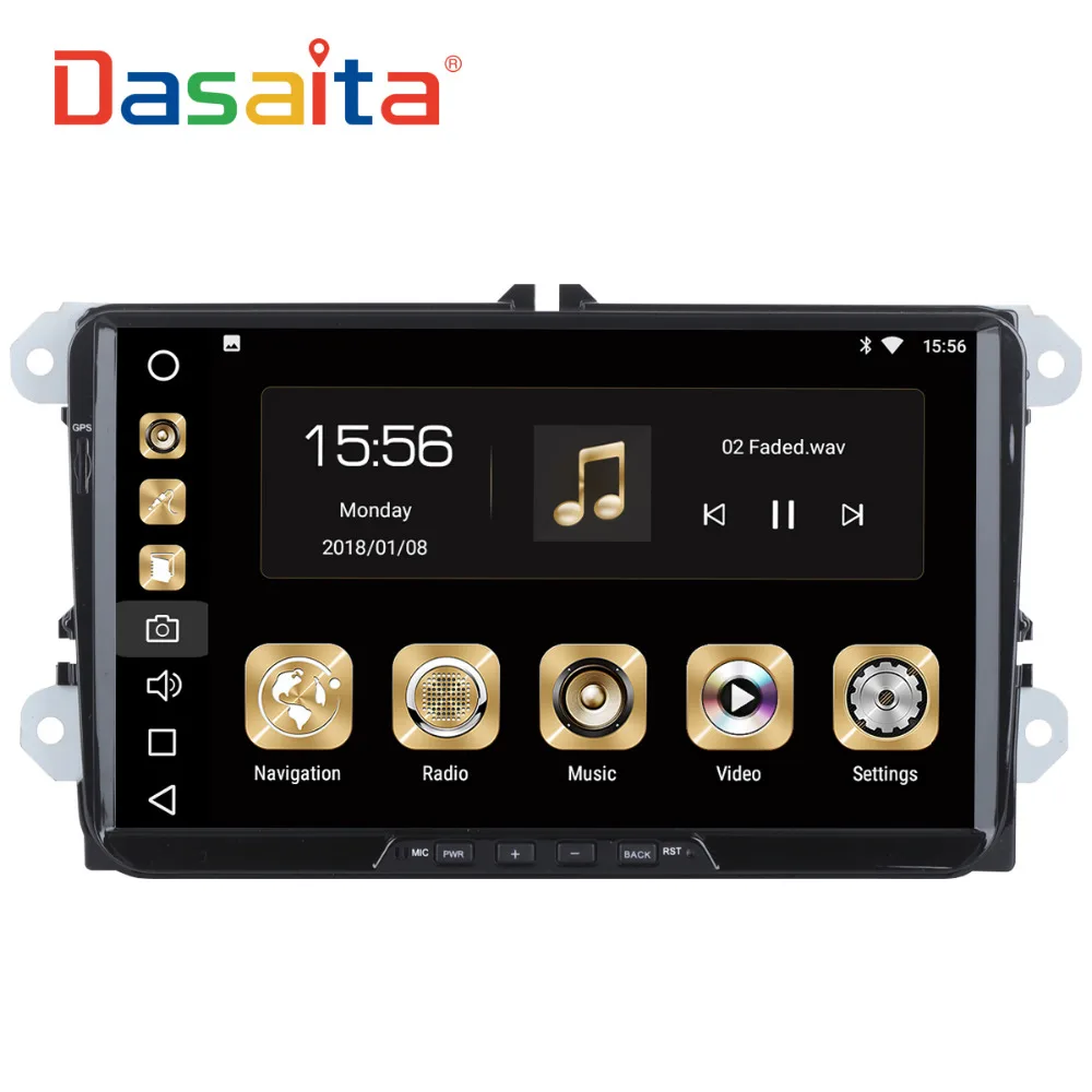 Dasaita 9 Android 8 0 font b Car b font font b GPS b font Radio