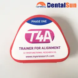 MRC T4A красный тренажер для выравнивания зубов/стоматологический ортодонтический тренажер жесткий размер красный цвет