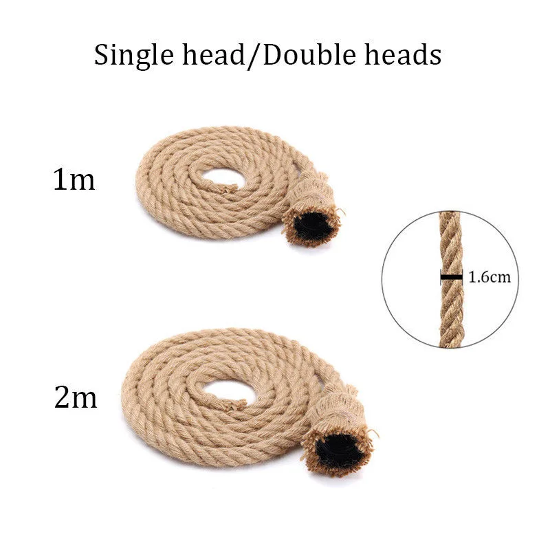 E27 Vintage Rope Ceiling Lamp Loft Chandelier Creative Industrial Without Bulb Rope Pendant Lamp Base Hanglamp Lampshade