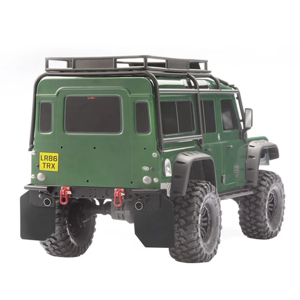 Задней части бампера для TRX4 T4 90/110 1/10 защитник RC автомобиль с металлической
