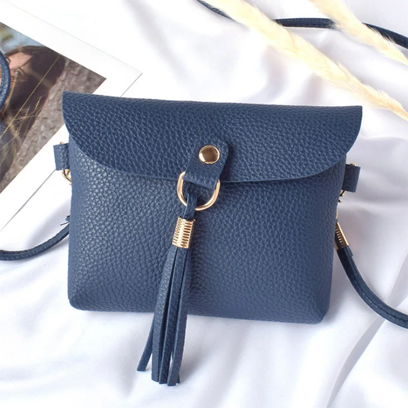 2019 Tassel Bags For Women Girls New Casual Fashion Female Bag Magnetic Buckle Ladies Shoulder Bag Mobile Phone Purse Mini Bolso (10)