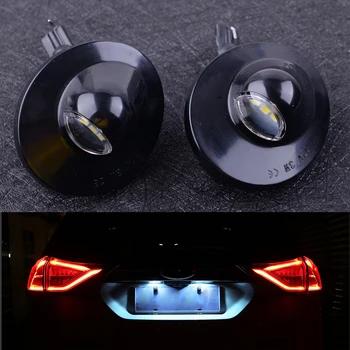 

2pcs 3 LED White Number License Plate Light Lamp 3W 12V Fit For Ford F-250 Super duty 1999 2010 2011 2012 2013 2014 2015 2016