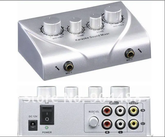 

2piece/lot , HD-N1 Karaoke concrete mixer high quality Karaoke Echo Mixer --Sing a song on PC NB Laptop